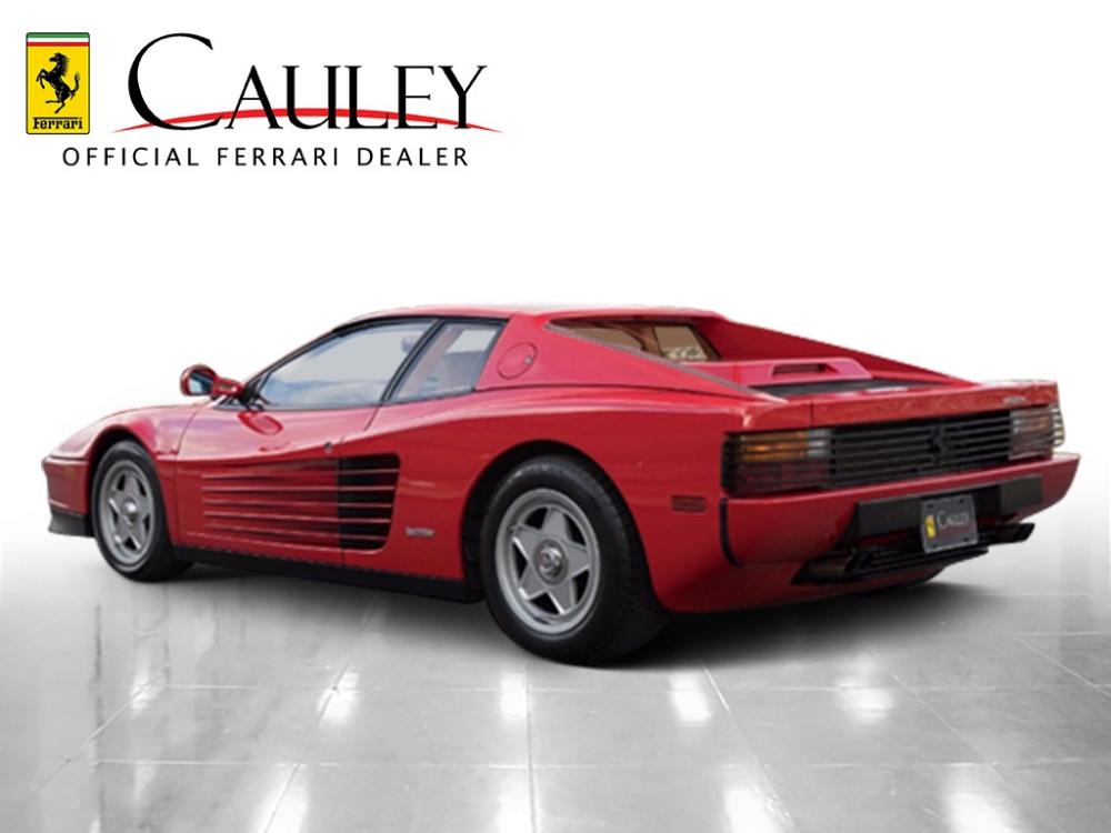 Used 1988 Ferrari Testarossa Used 1988 Ferrari Testarossa for sale Sold at Cauley Ferrari in West Bloomfield MI 8