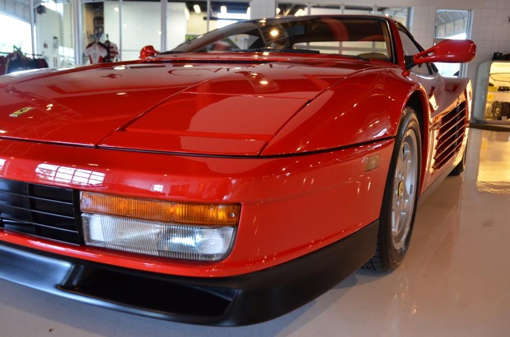 Used 1991 Ferrari Testarossa Used 1991 Ferrari Testarossa for sale Sold at Cauley Ferrari in West Bloomfield MI 11