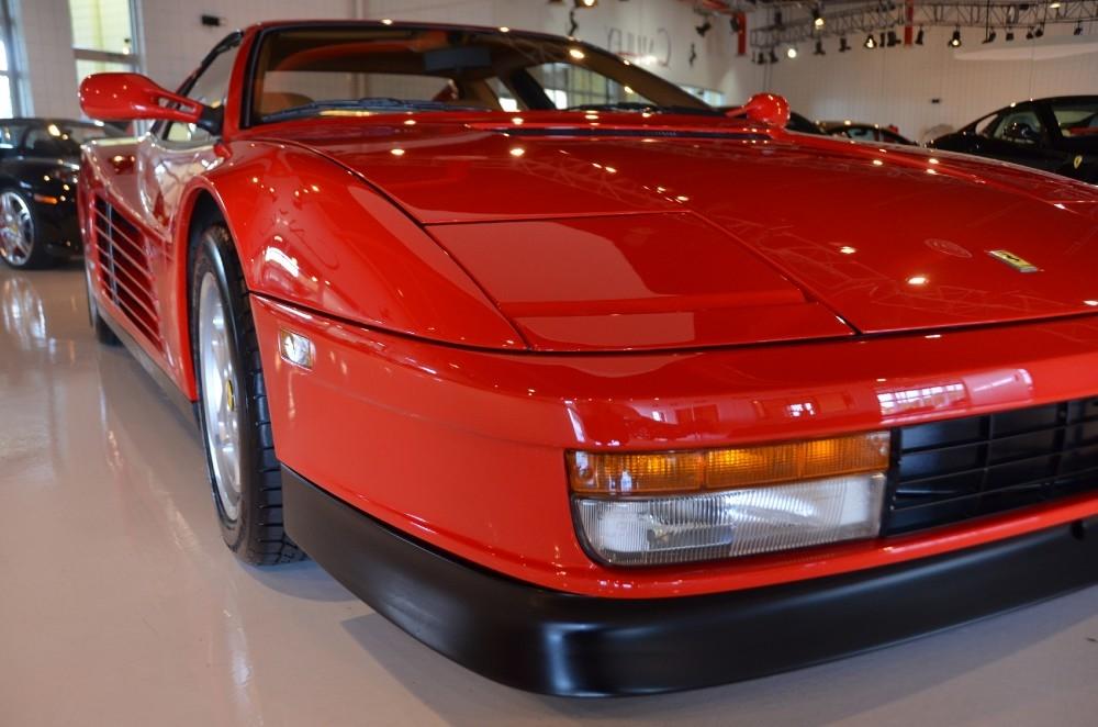 Used 1991 Ferrari Testarossa Used 1991 Ferrari Testarossa for sale Sold at Cauley Ferrari in West Bloomfield MI 12