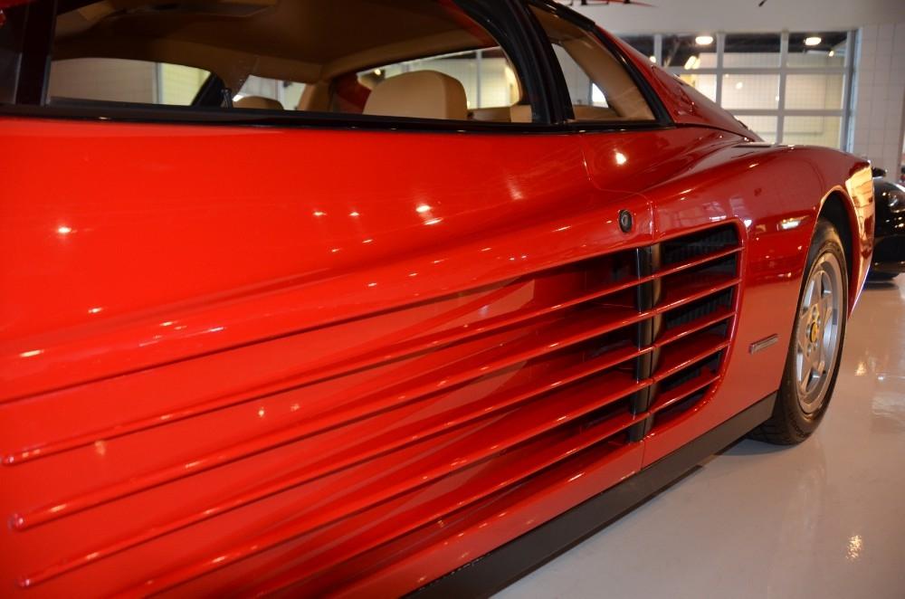 Used 1991 Ferrari Testarossa Used 1991 Ferrari Testarossa for sale Sold at Cauley Ferrari in West Bloomfield MI 23