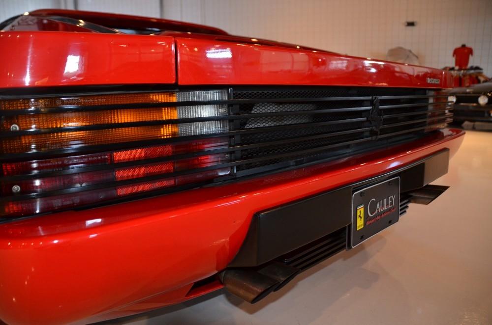 Used 1991 Ferrari Testarossa Used 1991 Ferrari Testarossa for sale Sold at Cauley Ferrari in West Bloomfield MI 24