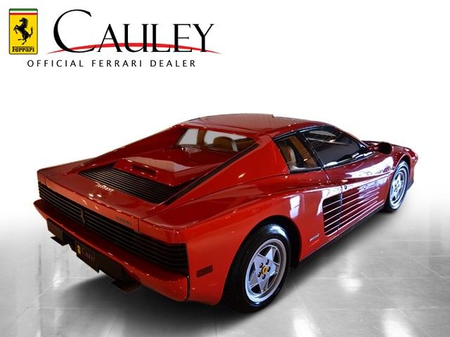 Used 1991 Ferrari Testarossa Used 1991 Ferrari Testarossa for sale Sold at Cauley Ferrari in West Bloomfield MI 7