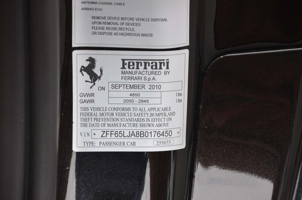Used 2011 Ferrari California Used 2011 Ferrari California for sale Sold at Cauley Ferrari in West Bloomfield MI 52