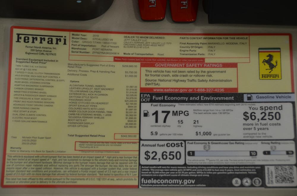Used 2019 Ferrari GTC4Lusso T Used 2019 Ferrari GTC4Lusso T for sale Sold at Cauley Ferrari in West Bloomfield MI 79