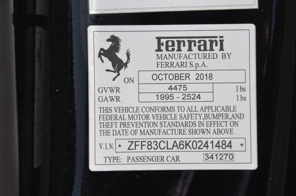 Used 2019 Ferrari 812 Superfast Used 2019 Ferrari 812 Superfast for sale Sold at Cauley Ferrari in West Bloomfield MI 81