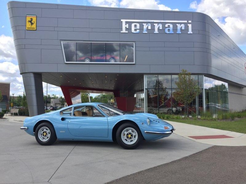 Used 1972 Ferrari Dino 246GT Used 1972 Ferrari Dino 246GT for sale Sold at Cauley Ferrari in West Bloomfield MI 37
