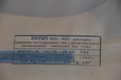 Used 1984 Ferrari 400i Used 1984 Ferrari 400i for sale Sold at Cauley Ferrari in West Bloomfield MI 59