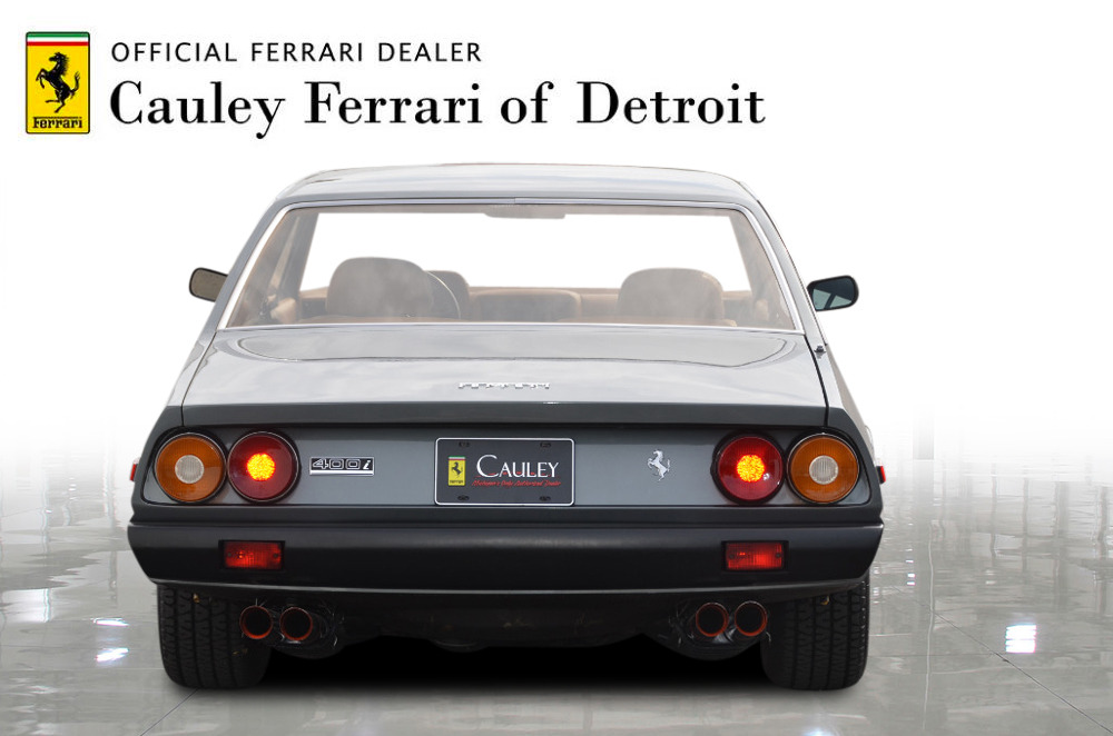 Used 1984 Ferrari 400i Used 1984 Ferrari 400i for sale Sold at Cauley Ferrari in West Bloomfield MI 7