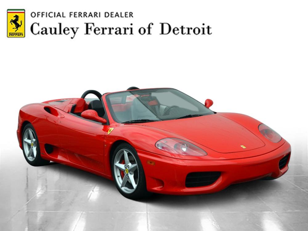 Used 2001 Ferrari 360 Spider Used 2001 Ferrari 360 Spider for sale Sold at Cauley Ferrari in West Bloomfield MI 4