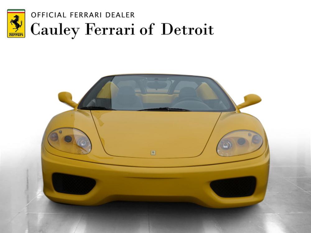 Used 2004 Ferrari 360 Spider Used 2004 Ferrari 360 Spider for sale Sold at Cauley Ferrari in West Bloomfield MI 3