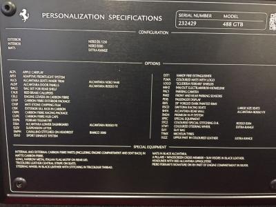 Used 2018 Ferrari 488 GTB Used 2018 Ferrari 488 GTB for sale Sold at Cauley Ferrari in West Bloomfield MI 81