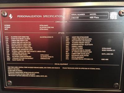 Used 2019 Ferrari 488 Pista Used 2019 Ferrari 488 Pista for sale $479,900 at Cauley Ferrari in West Bloomfield MI 85