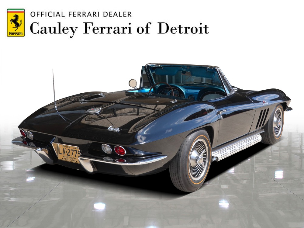 Used 1966 Chevrolet Corvette Convertible Used 1966 Chevrolet Corvette Convertible for sale Sold at Cauley Ferrari in West Bloomfield MI 6