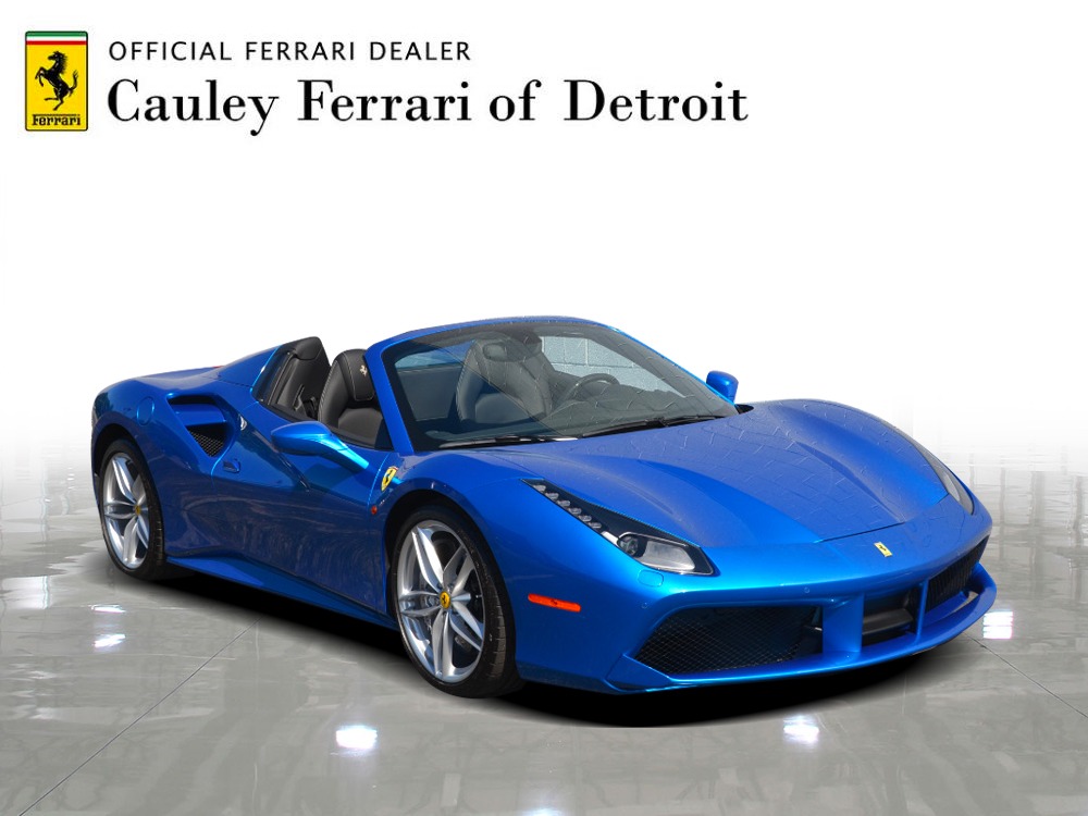 Used 2018 Ferrari 488 Spider Used 2018 Ferrari 488 Spider for sale Sold at Cauley Ferrari in West Bloomfield MI 4