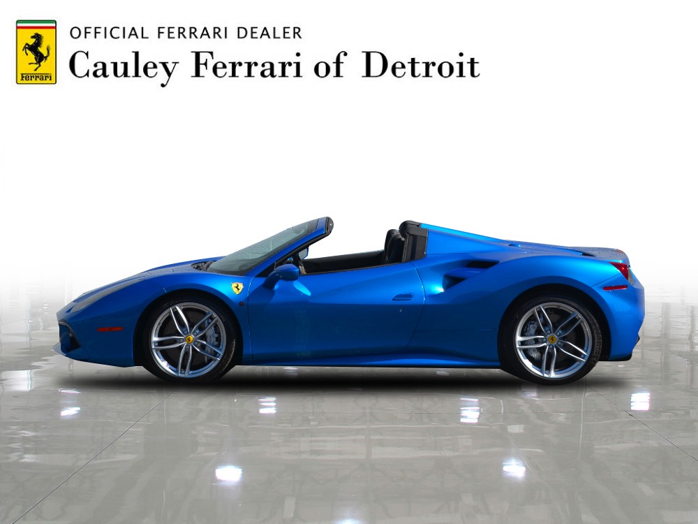 Used 2018 Ferrari 488 Spider Used 2018 Ferrari 488 Spider for sale Sold at Cauley Ferrari in West Bloomfield MI 9