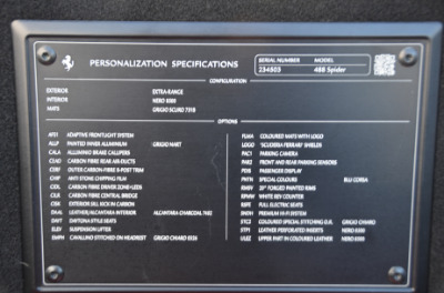 Used 2018 Ferrari 488 Spider Used 2018 Ferrari 488 Spider for sale Sold at Cauley Ferrari in West Bloomfield MI 96