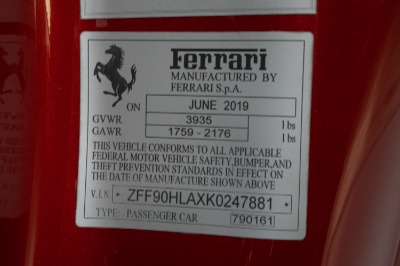Used 2019 Ferrari 488 Pista Used 2019 Ferrari 488 Pista for sale Sold at Cauley Ferrari in West Bloomfield MI 92