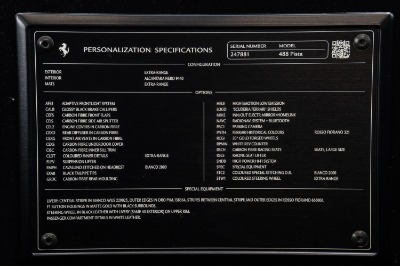 Used 2019 Ferrari 488 Pista Used 2019 Ferrari 488 Pista for sale Sold at Cauley Ferrari in West Bloomfield MI 95