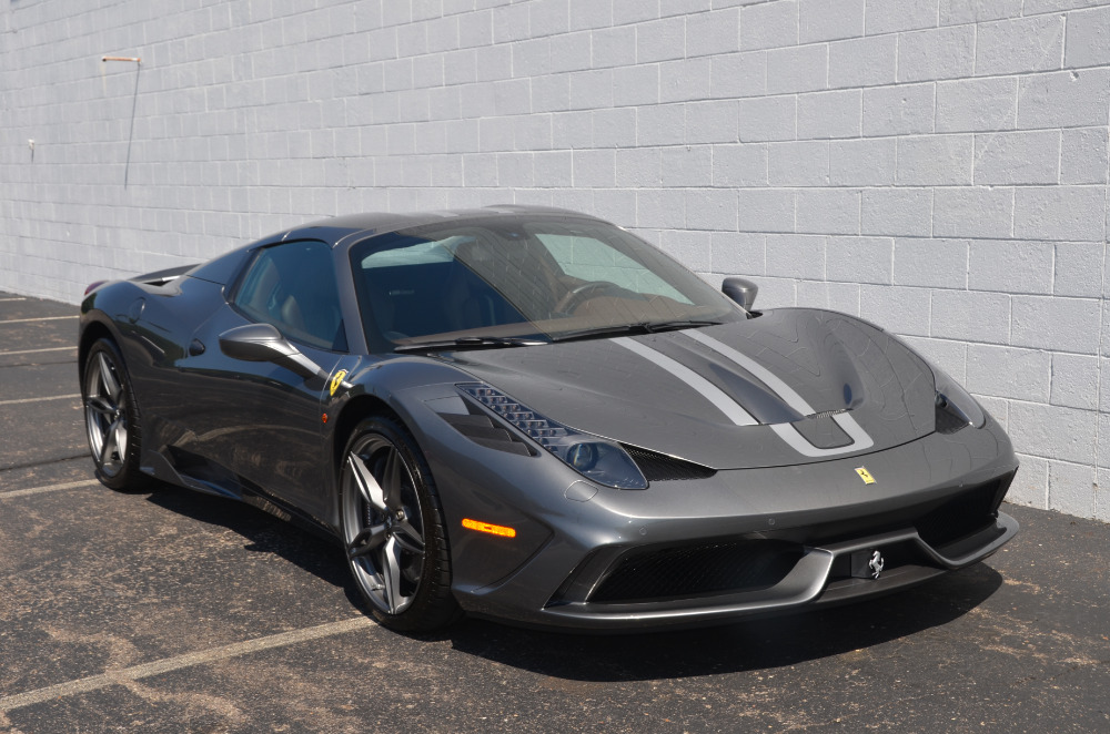 Used 2015 Ferrari 458 Speciale A convertible Used 2015 Ferrari 458 Speciale A convertible for sale Sold at Cauley Ferrari in West Bloomfield MI 18