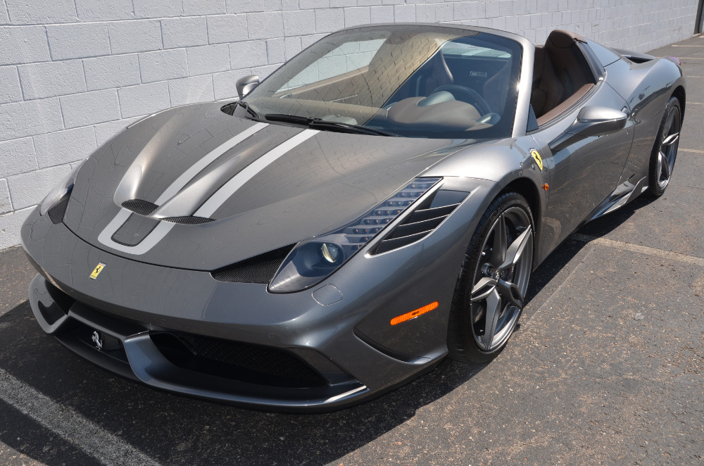 Used 2015 Ferrari 458 Speciale A convertible Used 2015 Ferrari 458 Speciale A convertible for sale Sold at Cauley Ferrari in West Bloomfield MI 63