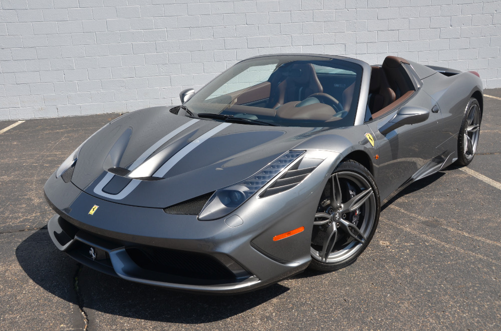 Used 2015 Ferrari 458 Speciale A convertible Used 2015 Ferrari 458 Speciale A convertible for sale Sold at Cauley Ferrari in West Bloomfield MI 70