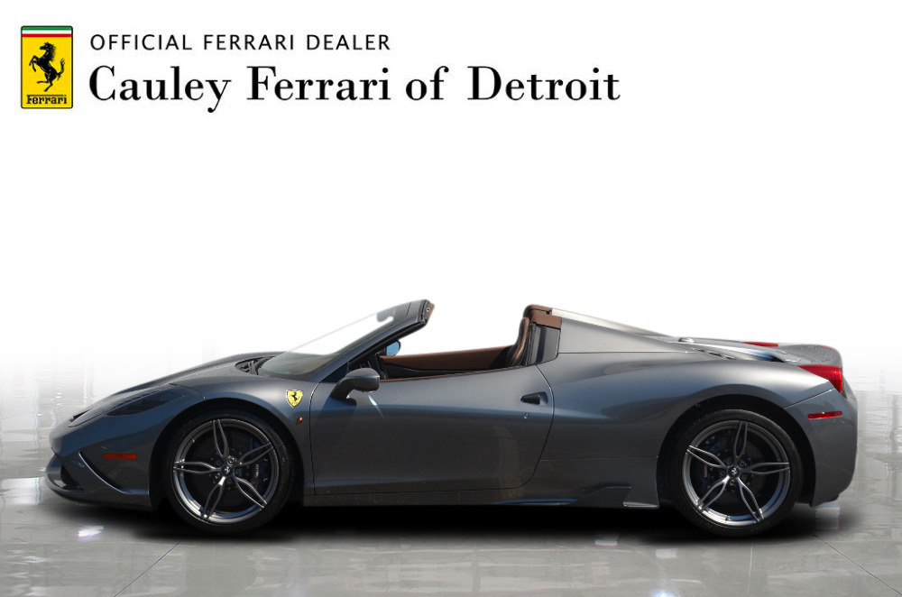 Used 2015 Ferrari 458 Speciale A convertible Used 2015 Ferrari 458 Speciale A convertible for sale Sold at Cauley Ferrari in West Bloomfield MI 9
