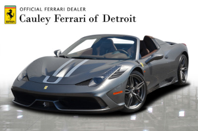 Used 2015 Ferrari 458 Speciale A convertible Used 2015 Ferrari 458 Speciale A convertible for sale $699,900 at Cauley Ferrari in West Bloomfield MI 1