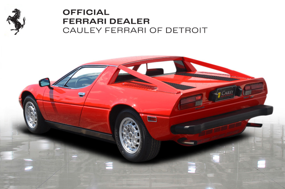 Used 1979 Maserati Merak SS Coupe Used 1979 Maserati Merak SS Coupe for sale Sold at Cauley Ferrari in West Bloomfield MI 8