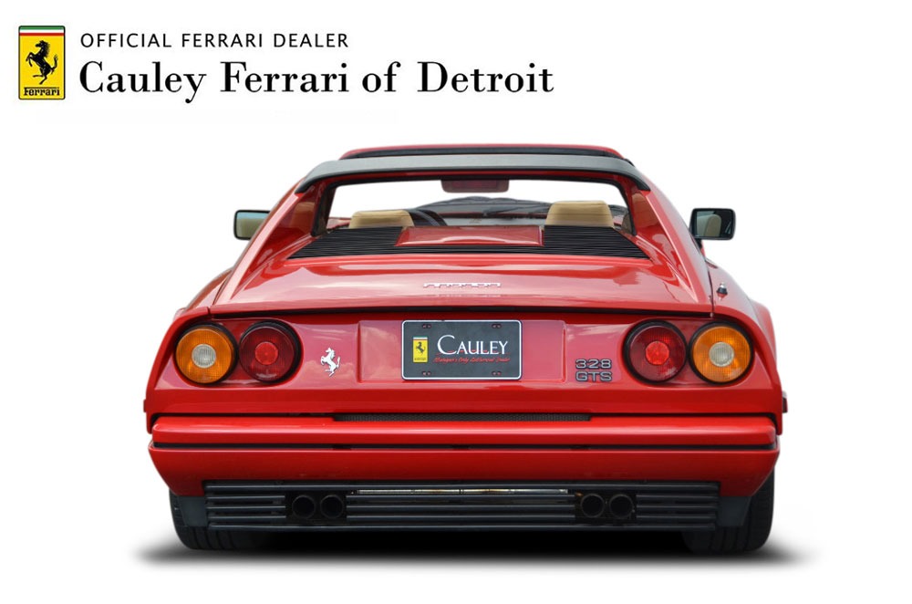 Used 1987 Ferrari 328 GTS 2Dr Used 1987 Ferrari 328 GTS 2Dr for sale Sold at Cauley Ferrari in West Bloomfield MI 7