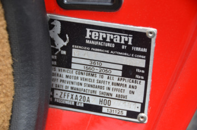 Used 1987 Ferrari 328 GTS 2Dr Used 1987 Ferrari 328 GTS 2Dr for sale Sold at Cauley Ferrari in West Bloomfield MI 95