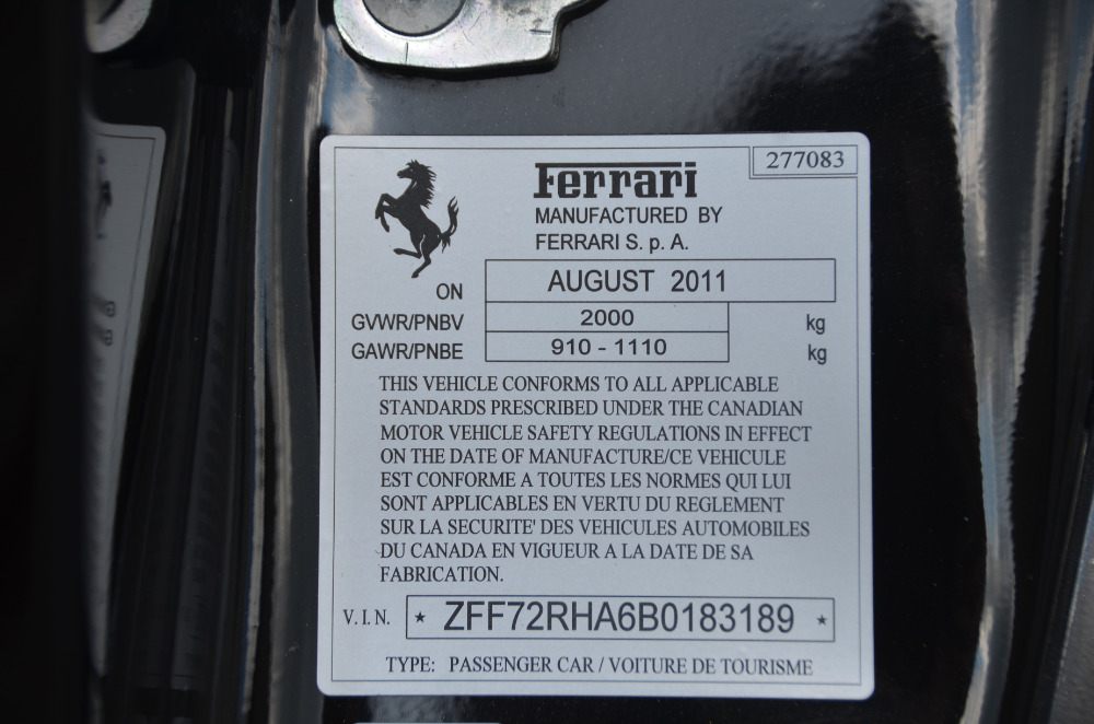 Used 2011 Ferrari 599 SA Aperta Used 2011 Ferrari 599 SA Aperta for sale Sold at Cauley Ferrari in West Bloomfield MI 90