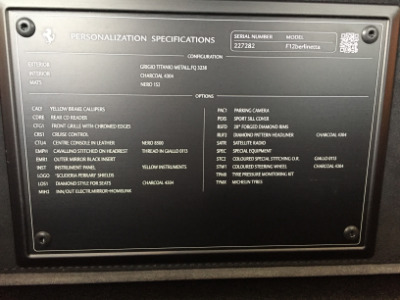Used 2017 Ferrari F12berlinetta Used 2017 Ferrari F12berlinetta for sale $259,900 at Cauley Ferrari in West Bloomfield MI 88