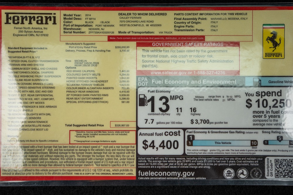 Used 2014 Ferrari FF Used 2014 Ferrari FF for sale Sold at Cauley Ferrari in West Bloomfield MI 83