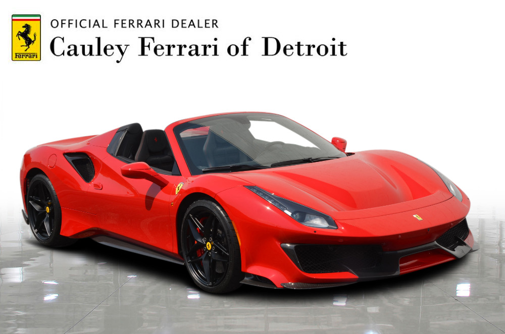 Used 2019 Ferrari 488 Pista Spider Used 2019 Ferrari 488 Pista Spider for sale Sold at Cauley Ferrari in West Bloomfield MI 4