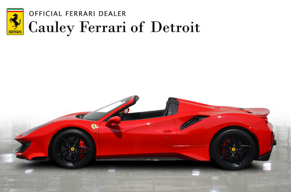 Used 2019 Ferrari 488 Pista Spider Used 2019 Ferrari 488 Pista Spider for sale Sold at Cauley Ferrari in West Bloomfield MI 9