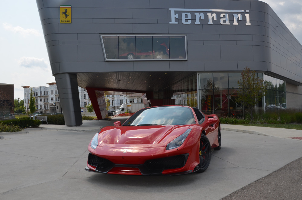 Used 2019 Ferrari 488 Pista Spider Used 2019 Ferrari 488 Pista Spider for sale Sold at Cauley Ferrari in West Bloomfield MI 90