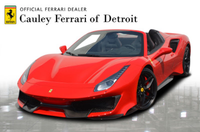 Used 2019 Ferrari 488 Pista Spider Used 2019 Ferrari 488 Pista Spider for sale Sold at Cauley Ferrari in West Bloomfield MI 1