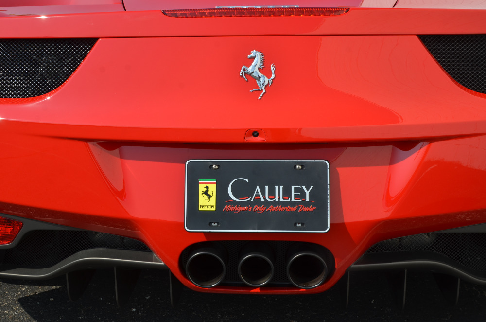 Used 2015 Ferrari 458 Italia Used 2015 Ferrari 458 Italia for sale Sold at Cauley Ferrari in West Bloomfield MI 51