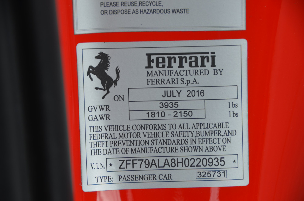 Used 2017 Ferrari 488 GTB Used 2017 Ferrari 488 GTB for sale Sold at Cauley Ferrari in West Bloomfield MI 88