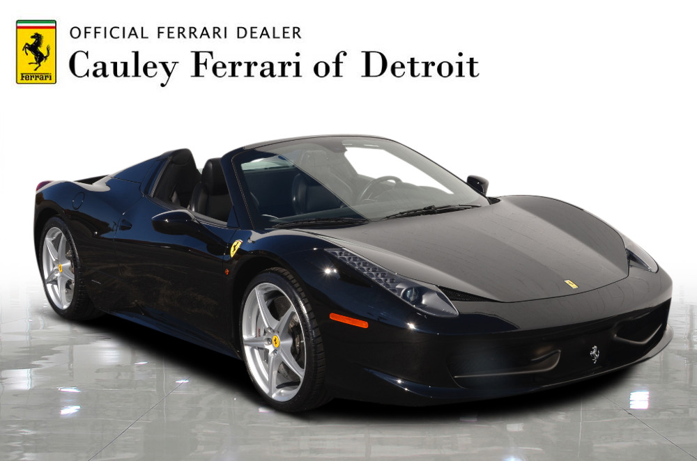 Used 2013 Ferrari 458 Spider Used 2013 Ferrari 458 Spider for sale Sold at Cauley Ferrari in West Bloomfield MI 4