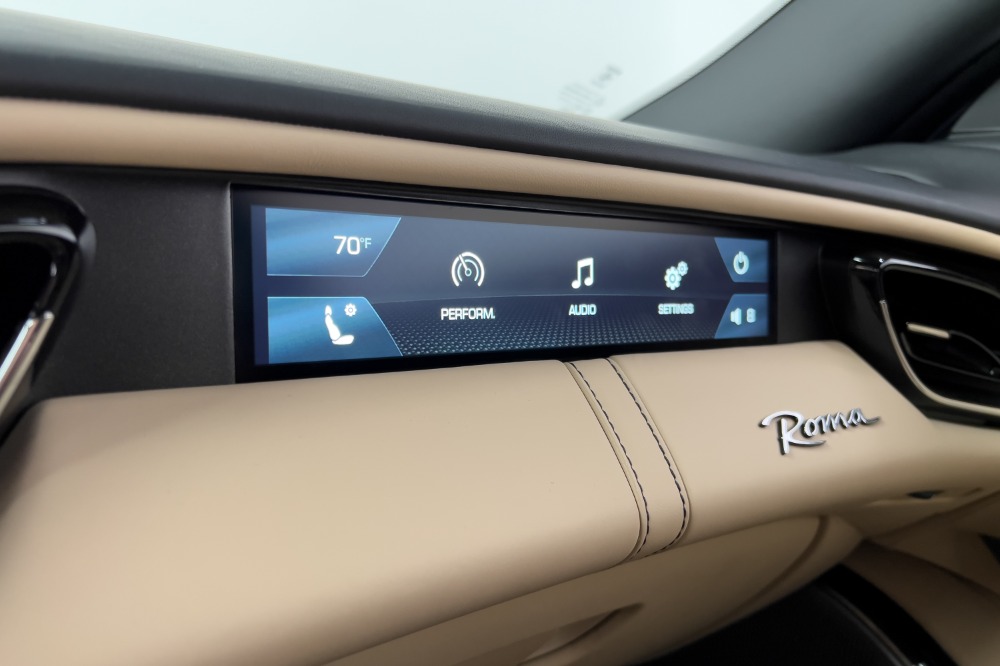 Used 2021 Ferrari Roma Used 2021 Ferrari Roma for sale Sold at Cauley Ferrari in West Bloomfield MI 45