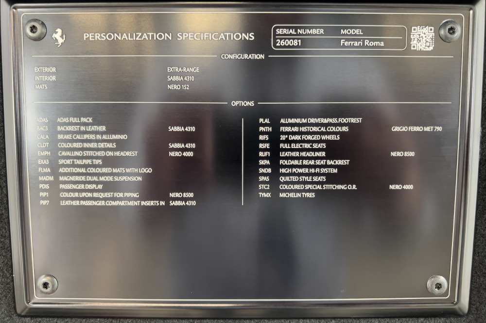 Used 2021 Ferrari Roma Used 2021 Ferrari Roma for sale Sold at Cauley Ferrari in West Bloomfield MI 85