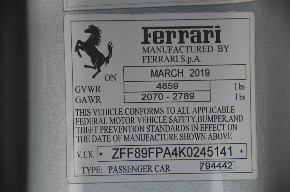 Used 2019 Ferrari Portofino Used 2019 Ferrari Portofino for sale Sold at Cauley Ferrari in West Bloomfield MI 84