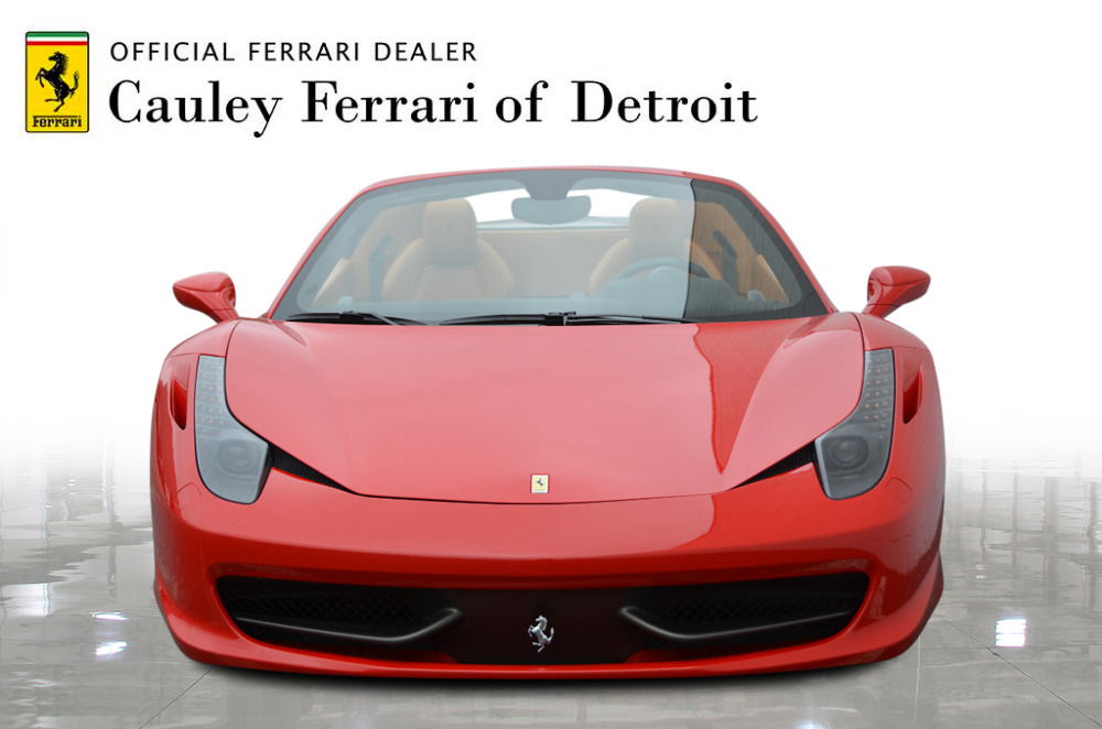 Used 2015 Ferrari 458 Spider Used 2015 Ferrari 458 Spider for sale Sold at Cauley Ferrari in West Bloomfield MI 3