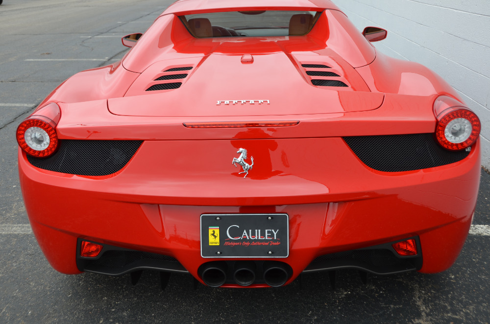 Used 2015 Ferrari 458 Spider Used 2015 Ferrari 458 Spider for sale Sold at Cauley Ferrari in West Bloomfield MI 65