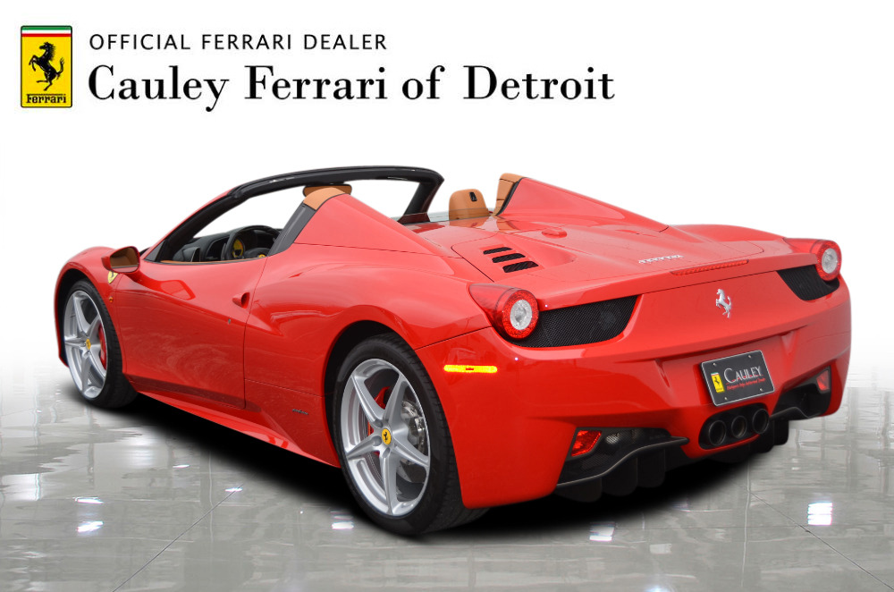Used 2015 Ferrari 458 Spider Used 2015 Ferrari 458 Spider for sale Sold at Cauley Ferrari in West Bloomfield MI 8