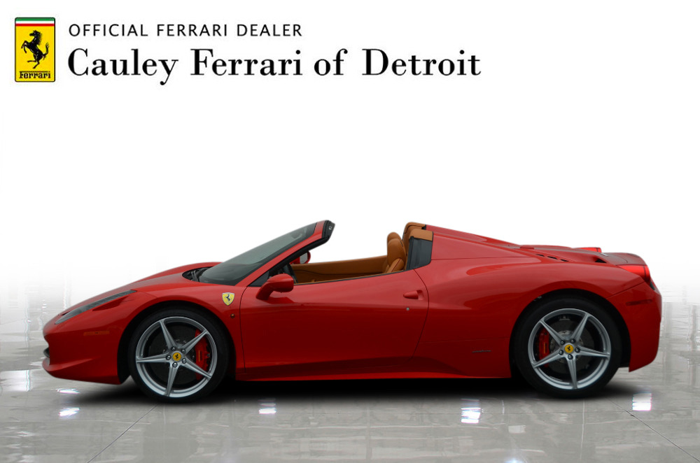 Used 2015 Ferrari 458 Spider Used 2015 Ferrari 458 Spider for sale Sold at Cauley Ferrari in West Bloomfield MI 9