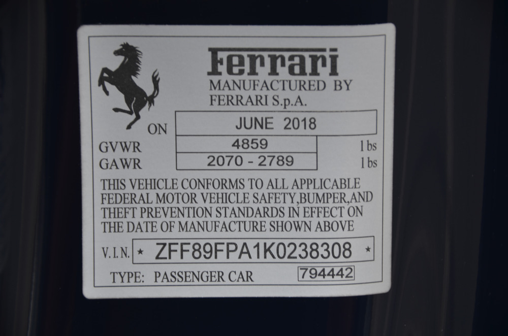 Used 2019 Ferrari Portofino Used 2019 Ferrari Portofino for sale Sold at Cauley Ferrari in West Bloomfield MI 89