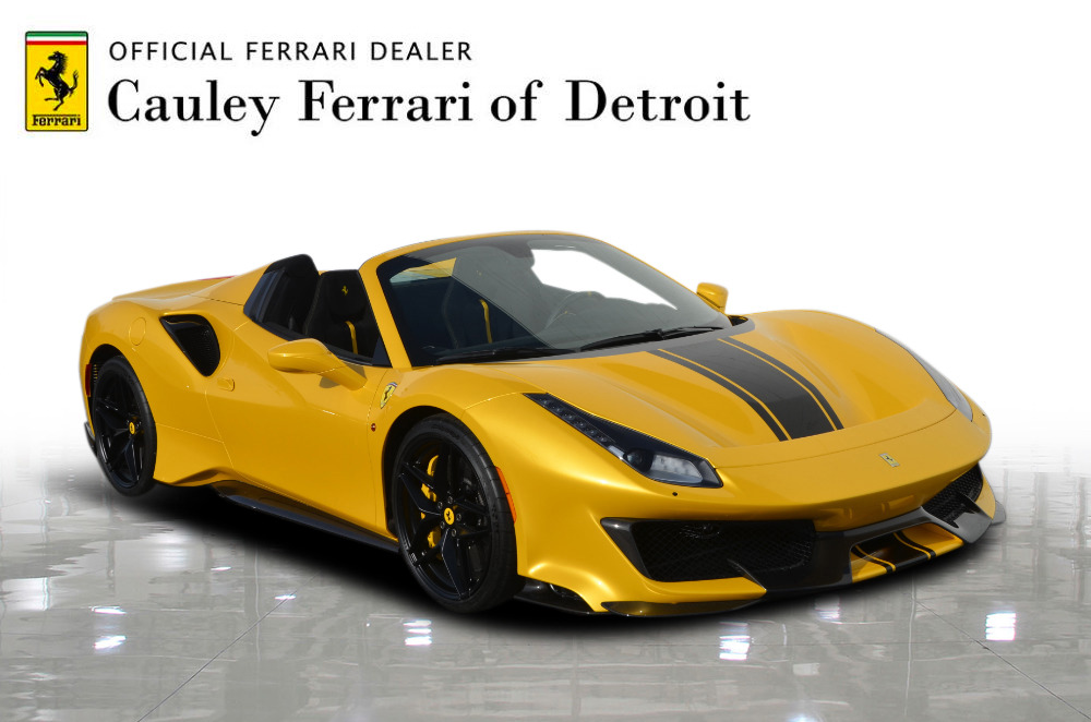 Used 2020 Ferrari 488 Pista Spider Used 2020 Ferrari 488 Pista Spider for sale Sold at Cauley Ferrari in West Bloomfield MI 4