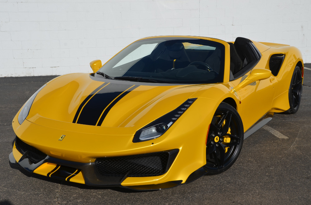 Used 2020 Ferrari 488 Pista Spider Used 2020 Ferrari 488 Pista Spider for sale Sold at Cauley Ferrari in West Bloomfield MI 58